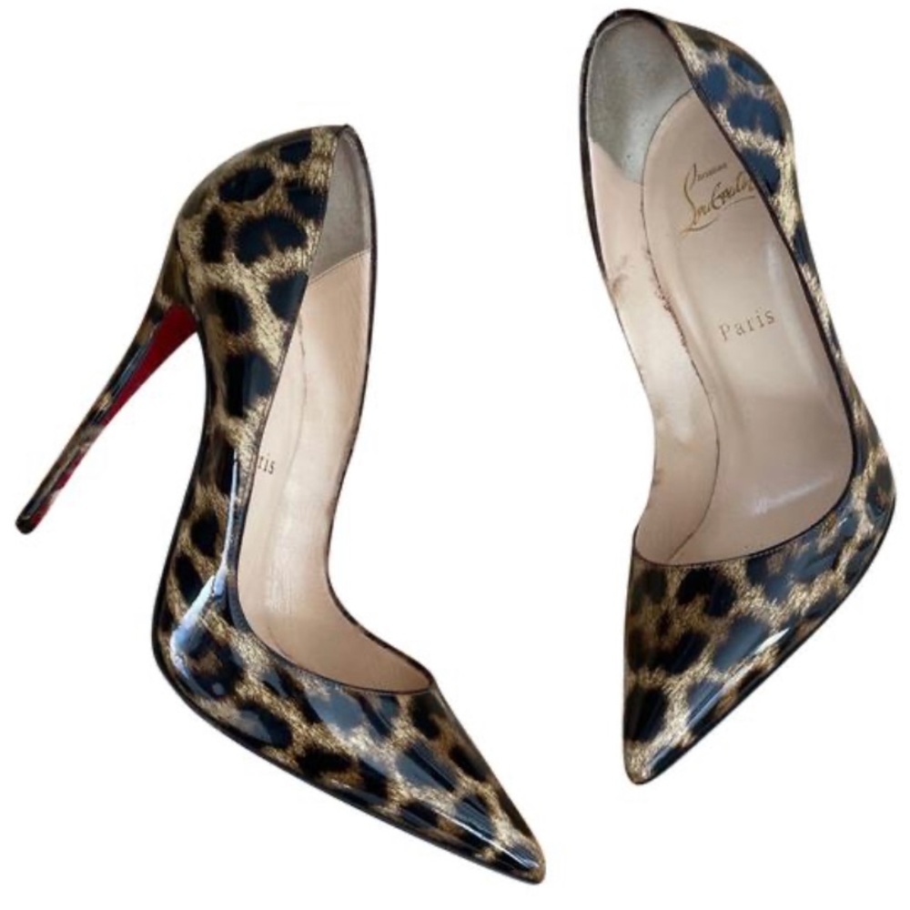 So Kate Christian Louboutin patent pumps excellent condition.